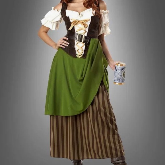 Tavern Wench Renaissance Costume - Picture 1 of 2